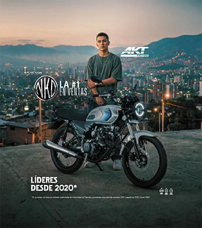 moto azul