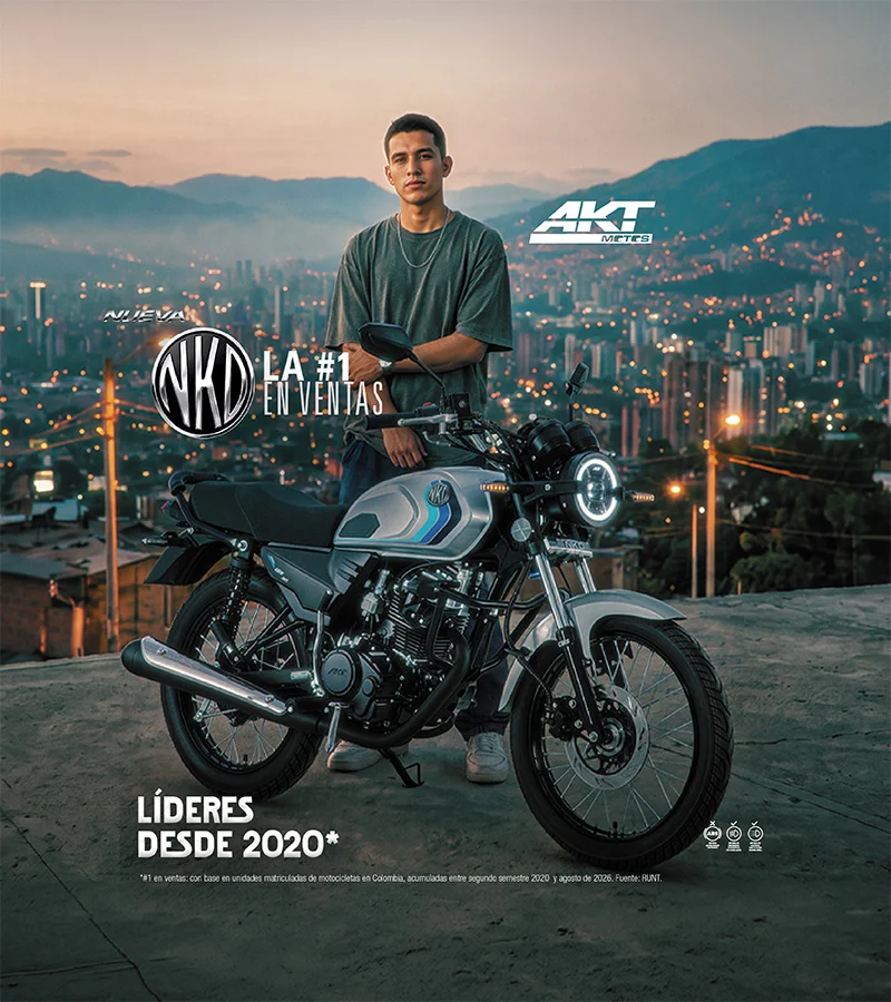 moto azul